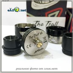 Дрипка Wotofo The Troll 25 RDA V2 - обслуживаемый атомайзер для дрипа. Тролль.