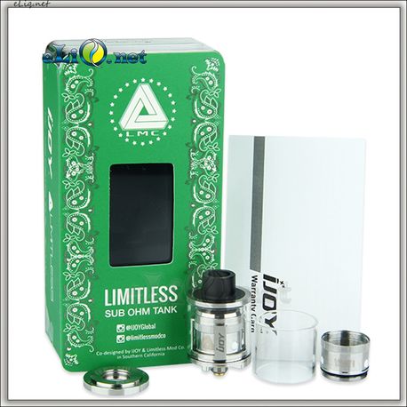 iJOY Limitless SUB OHM Tank. Сабомный атомайзер - 2мл.