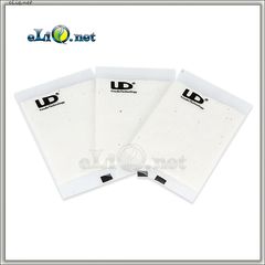 UD Muji Organic Cotton and 10 FT SS316L 26GA  - коттон, вата + нержавеющая сталь.