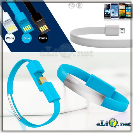 Браслет для зарядки! Flat Data Charging Cable for iPhone 5 Series & iPhone 6