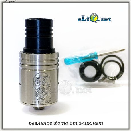 [Yep] Little boy RDA - обслуживаемый атомайзер для дрипа. клон 