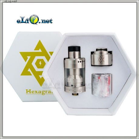 ThunderHead Creations Hexagram RDTA Atomizer-2.5ml - обслуживаемый атомайзер танк + дрипка.