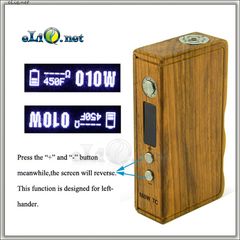 Tesla Wood TC 160W Mod Kit. Деревянный боксмод-вариватт с ТК.