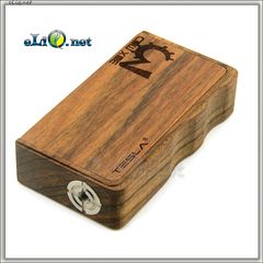 Tesla Wood TC 160W Mod Kit. Деревянный боксмод-вариватт с ТК.