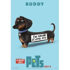 Бадди. Тайная жизнь домашних животных. Мягкая игрушка. The Secret Life of Pets. Buddy