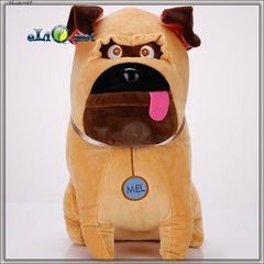 Мопс Мел. Тайная жизнь домашних животных. Мягкая игрушка. The Secret Life of Pets. Mel