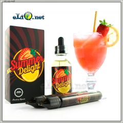 60 мл ARIA Summer Delight - Strawberry Lemonade - Премиальные жидкости из США. (30PG/70VG) Ария. Клубничный лимонад.