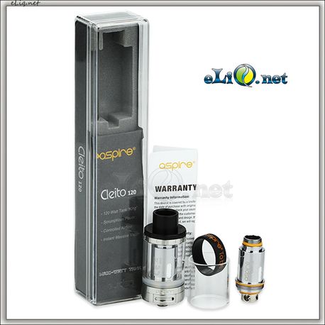 Aspire Cleito 120 Tank - 4ml - сабомный клиробак.