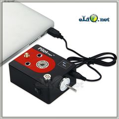 PilotVape Coil Magician Tab - электрический инструмент для намотки спирали + тестер.