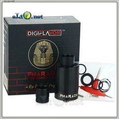 Digiflavor + RiP Trippers Pharaoh 25 Dripper Tank Обслуживаемый атомайзер - танк для дрипа. Фараон.