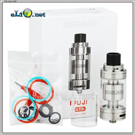 Digiflavor Fuji GTA Dual Coil Version - 5.5 ml. Обслуживаемый атомайзер генезис. Двуспиральная версия.