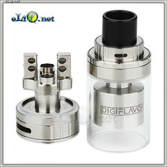 Digiflavor Fuji GTA Dual Coil Version - 5.5 ml. Обслуживаемый атомайзер генезис. Двуспиральная версия.
