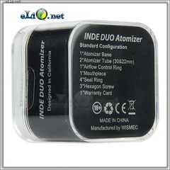 WISMEC INDE DUO - обслуживаемый атомайзер для дрипа. 