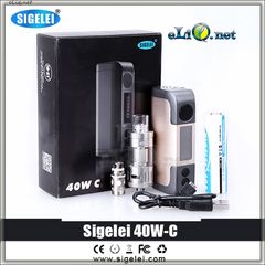 [предзаказ] SIGELEI 40W-C TC Box Mod + Tank. боксмод вариватт с температурным контролем + сабомный атомайзер.