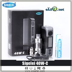 [предзаказ] SIGELEI 40W-C TC Box Mod + Tank. боксмод вариватт с температурным контролем + сабомный атомайзер.