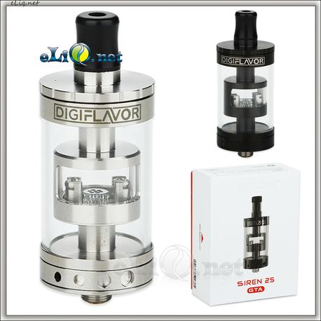 Digiflavor Siren GTA MTL 25 Version - 5 ml. Обслуживаемый атомайзер генезис.