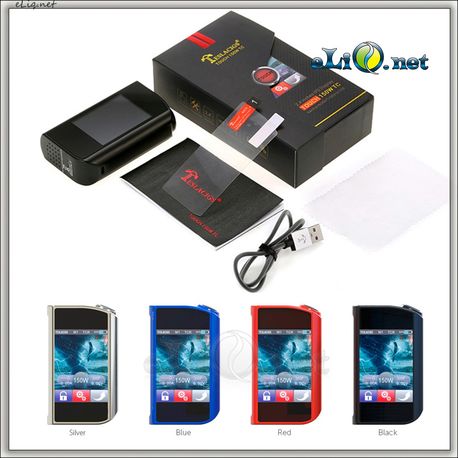 Tesla TESLACIGS Touch 150W TC Box Mod - вариватт с ТК и тачскрином.