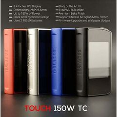 Tesla TESLACIGS Touch 150W TC Box Mod - вариватт с ТК и тачскрином.