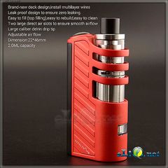 Tesla Stealth TC 70W + The Carrate 22 RTA. боксмод + обслуживаемый атомайзер. 