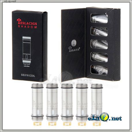 Tesla Shadow 3ml Coil. Испаритель на сабомный атомайзер. 