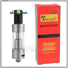 Tesla Shadow Mini Tank. Маленький сабомный атомайзер. 