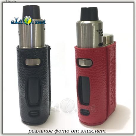 Кожаный чехол на айстик Пико.  75W Eleaf iStick Pico TC Leather Skin.