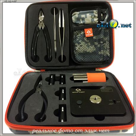 GeekVape 521 Master Kit - большой набор инструментов + 521tab + кейс.