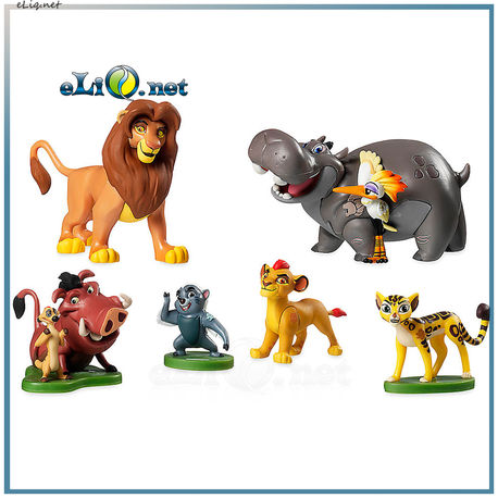 Набор фигурок из мультфильма The Lion Guard. Хранитель Лев. Львиная Гвардия.