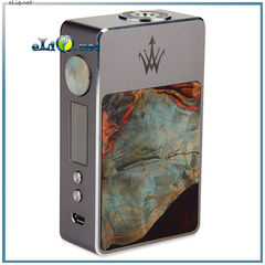 Woody Vapes Stabilized Wood X200 TC Box MOD боксмод вариватт с ТК, стаб дерево.