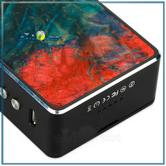Woody Vapes Stabilized Wood X200 TC Box MOD боксмод вариватт с ТК, стаб дерево.