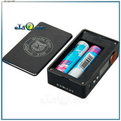 Woody Vapes Stabilized Wood X200 TC Box MOD боксмод вариватт с ТК, стаб дерево.