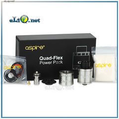 Aspire Quad Flex Power Pack Kit - обслуживаемый атомайзер, дрипка, набор.