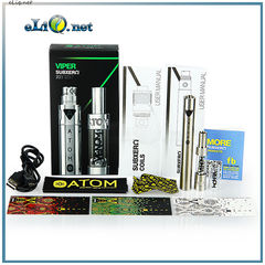 ATOM Viper Subxero, Venom tank - 1100mAh - комплект: батарея и сабомный атомайзер.