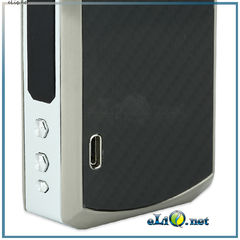 160W Vaporesso TAROT PRO VTC MOD - вариватт с ТК. Стальной и желтый.