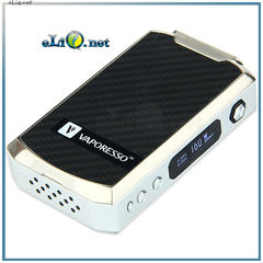 160W Vaporesso TAROT PRO VTC MOD - вариватт с ТК. Стальной и желтый.