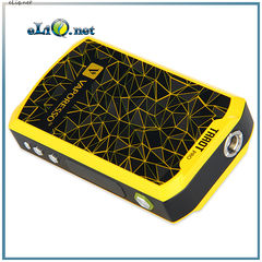 160W Vaporesso TAROT PRO VTC MOD - вариватт с ТК. Стальной и желтый.