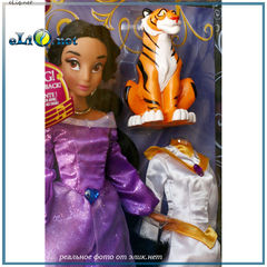 Поющая кукла принцесса Жасмин с платьем и тигром. (Disney) Дисней. Оригинал США.