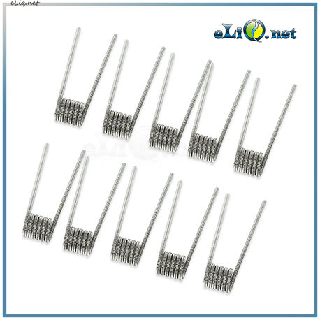 Kanthal A1 Clapton Coil (26ga+32ga) 0.85 ОМ. Намотка. Спираль из клептон кантала.