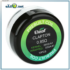 Kanthal A1 Clapton Coil (26ga+32ga) 0.85 ОМ. Намотка. Спираль из клептон кантала.
