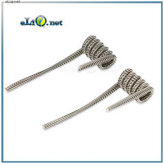 GeekVape Staggered Fused Clapton SS316L Coil - спирали из нержавеющей стали, коттон.