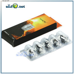 SMOK V8 Baby-X4 Quadruple Core. Четырехспиральный испаритель на SMOK TFV8 BABY Beast Tank.