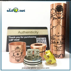 L & F Kit (Mod + RDA) Blitz Enterprises - оригинал. Love vape (L),Fight for vape (F). Люби вейп, сражайся за вэйп.