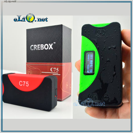 CreBox C75 (Waterproof) - оригинальный боксмод от Blitz Enterprises в водонепроницаемом корпусе.