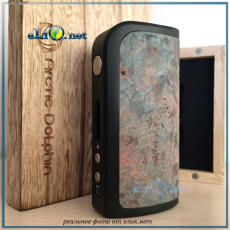Arctic Dolphin ADT-80TC Adonis Stabilized Wood MOD  боксмод вариватт с ТК, стаб дерево.