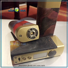 Woody Vapes Stabilized Wood S3 80W TC Box MOD боксмод вариватт с ТК, стаб дерево.