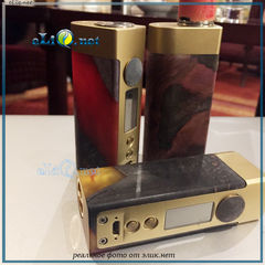 Woody Vapes Stabilized Wood S3 80W TC Box MOD боксмод вариватт с ТК, стаб дерево.