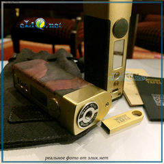 Woody Vapes Stabilized Wood S3 80W TC Box MOD боксмод вариватт с ТК, стаб дерево.