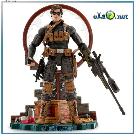 Коллекционная фигурка Зимний Солдат. Marvel Disney. Winter Soldier Action Figure. Марвел, Дисней оригинал
