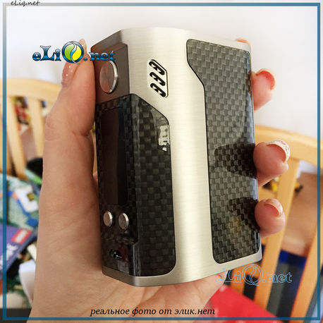 Wismec Reuleaux RX300 TC Carbon Fiber - вариватт с ТК в карбоновом корпусе.