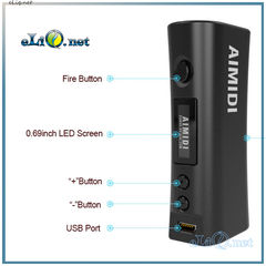 Aimidi Curve V4 Mini TC 75W Box Mod  - боксмод вариватт с температурным контролем.